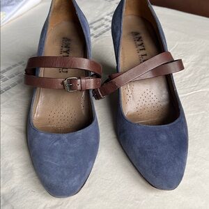 Dancing Italian leather shoes, 37.5